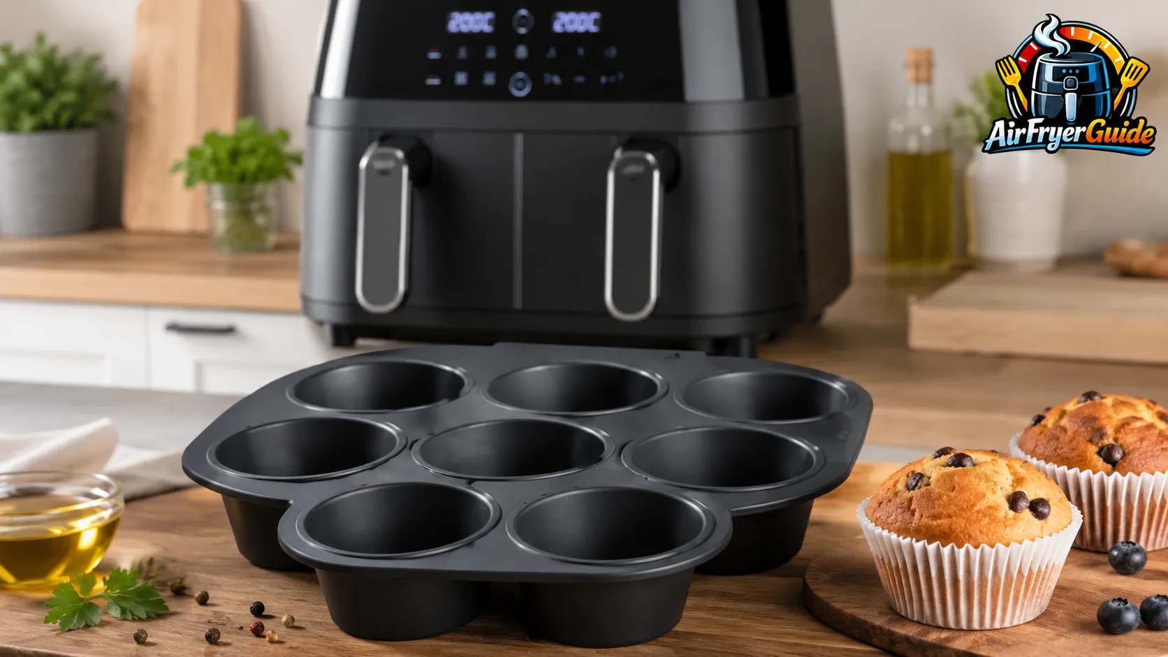 Airfryer Cupcakeform