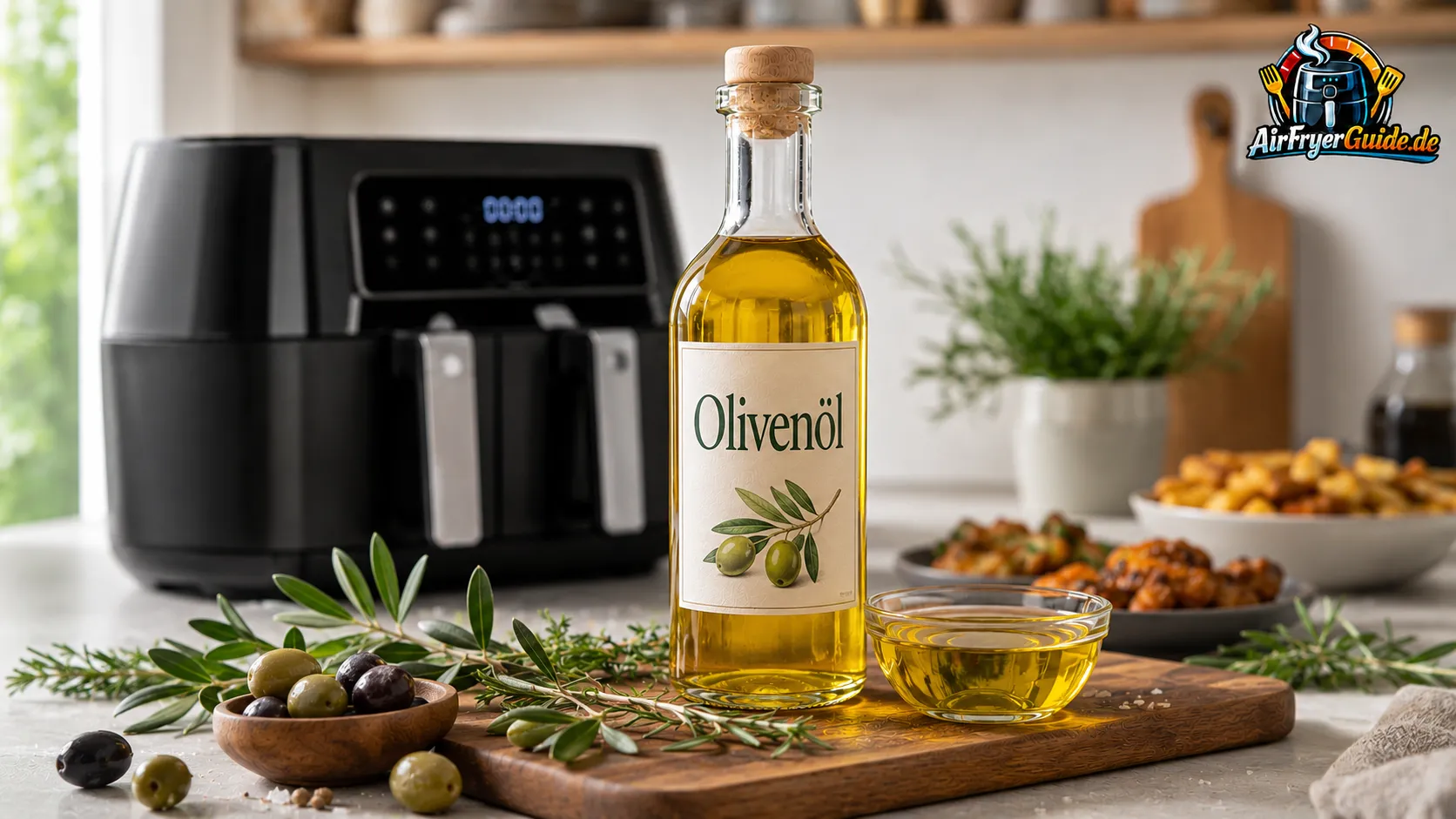 Airfryer Olivenöl