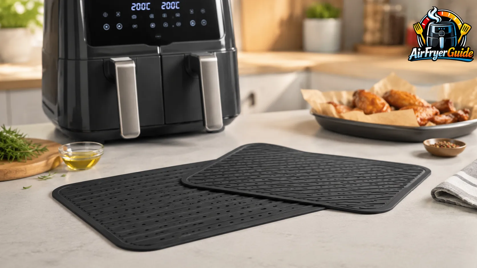 Airfryer Silikonmatte