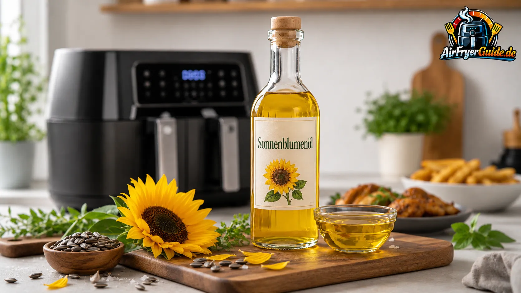 Airfryer Sonnenblumenöl