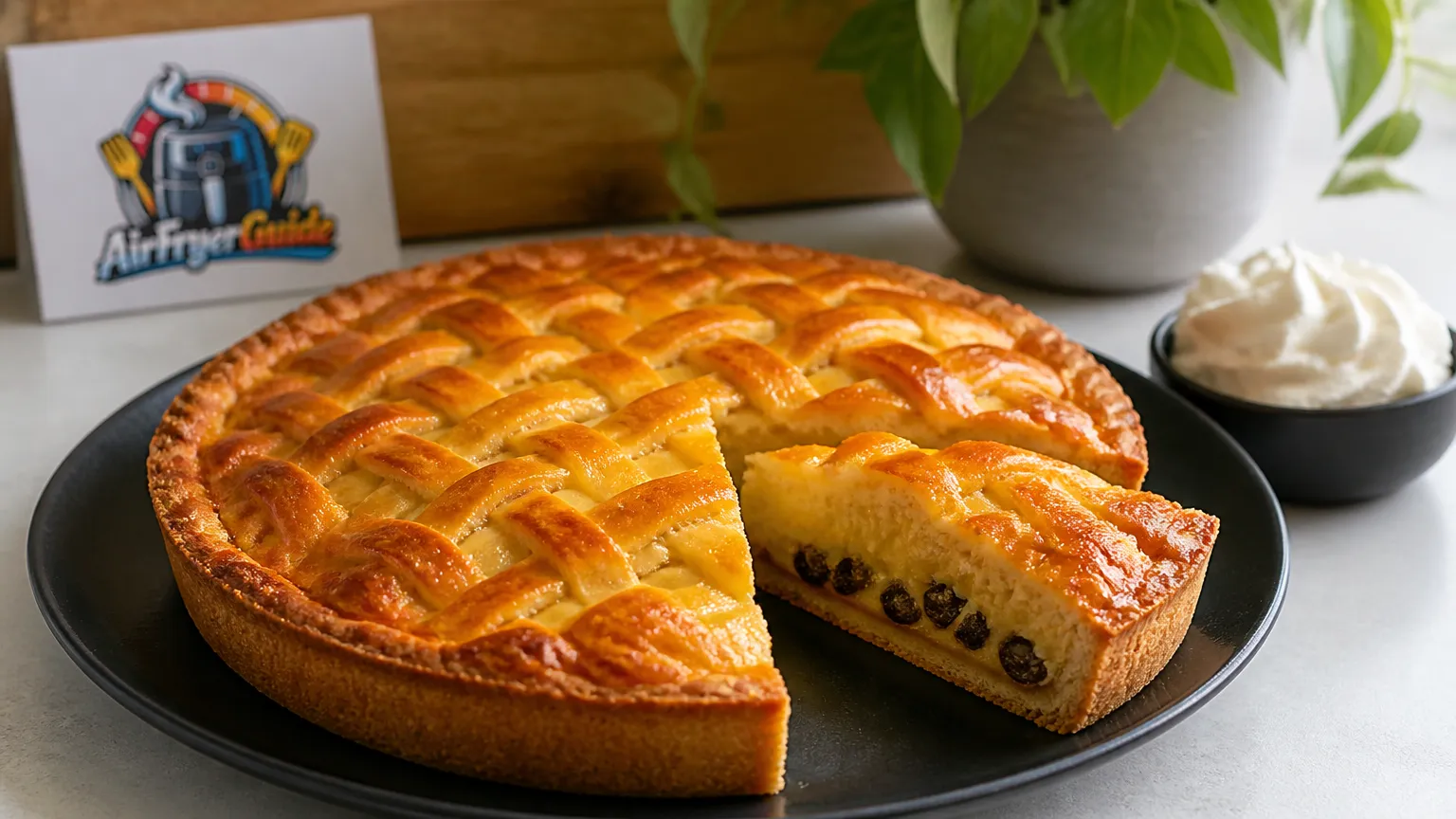 Aalsterse Vlaai aufwärmen im Airfryer