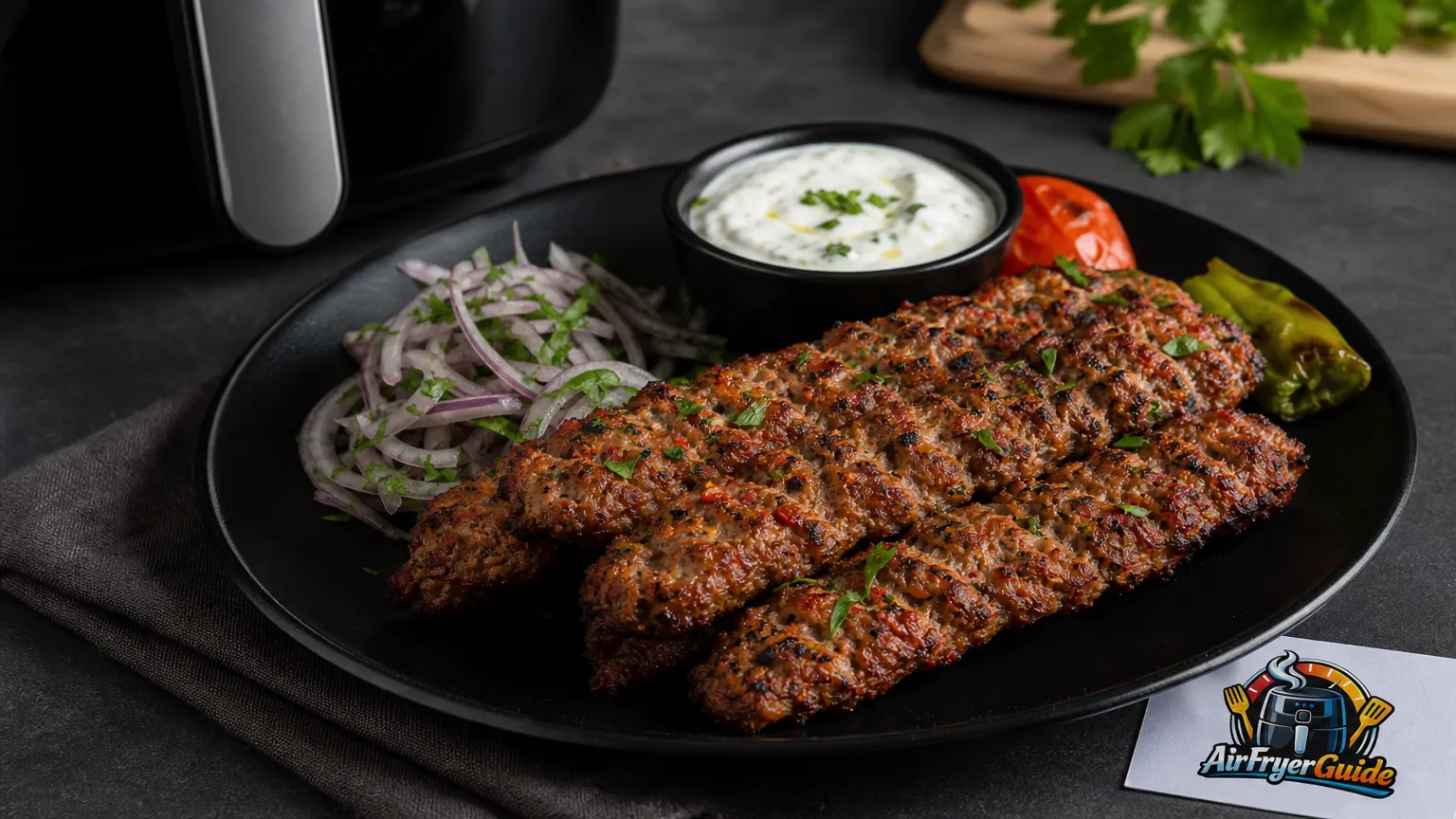 Adana Kebap im Airfryer