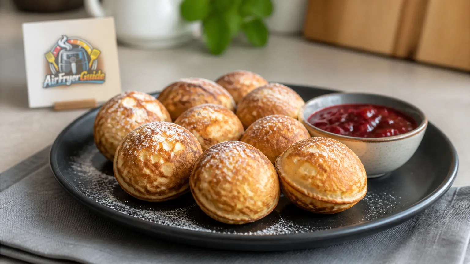 Æbleskiver im Airfryer