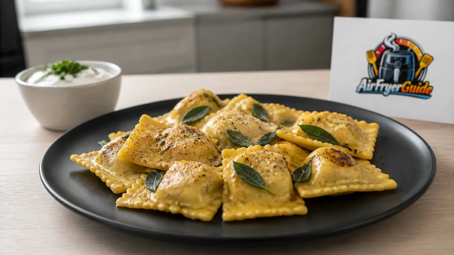 Agnolotti im Airfryer
