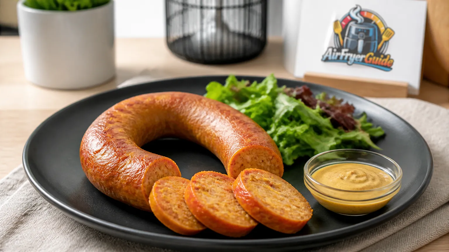 Alheira aufwärmen im Airfryer
