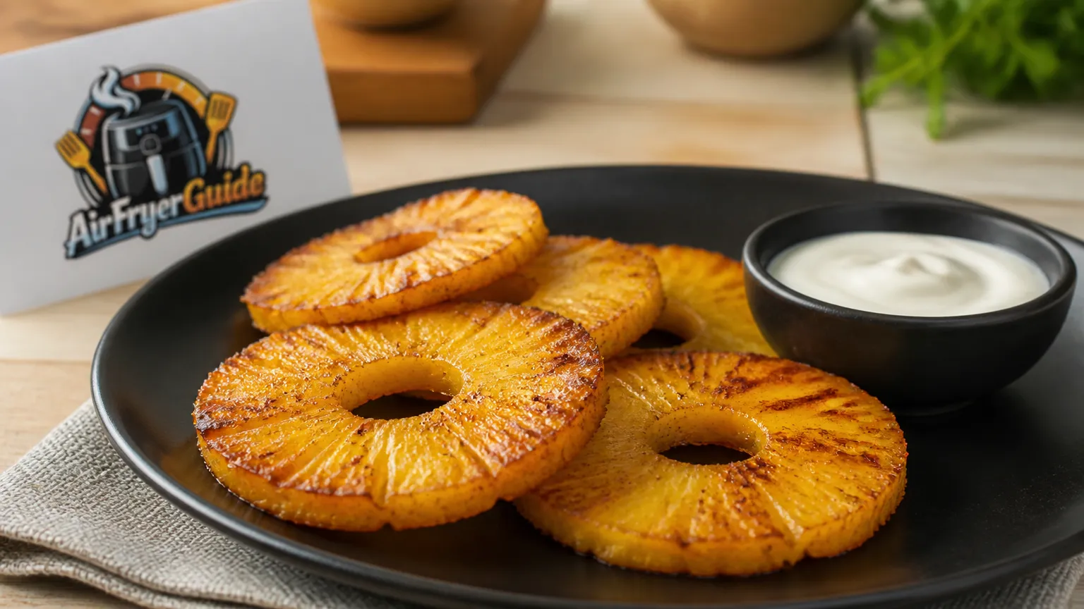 Ananas im Airfryer
