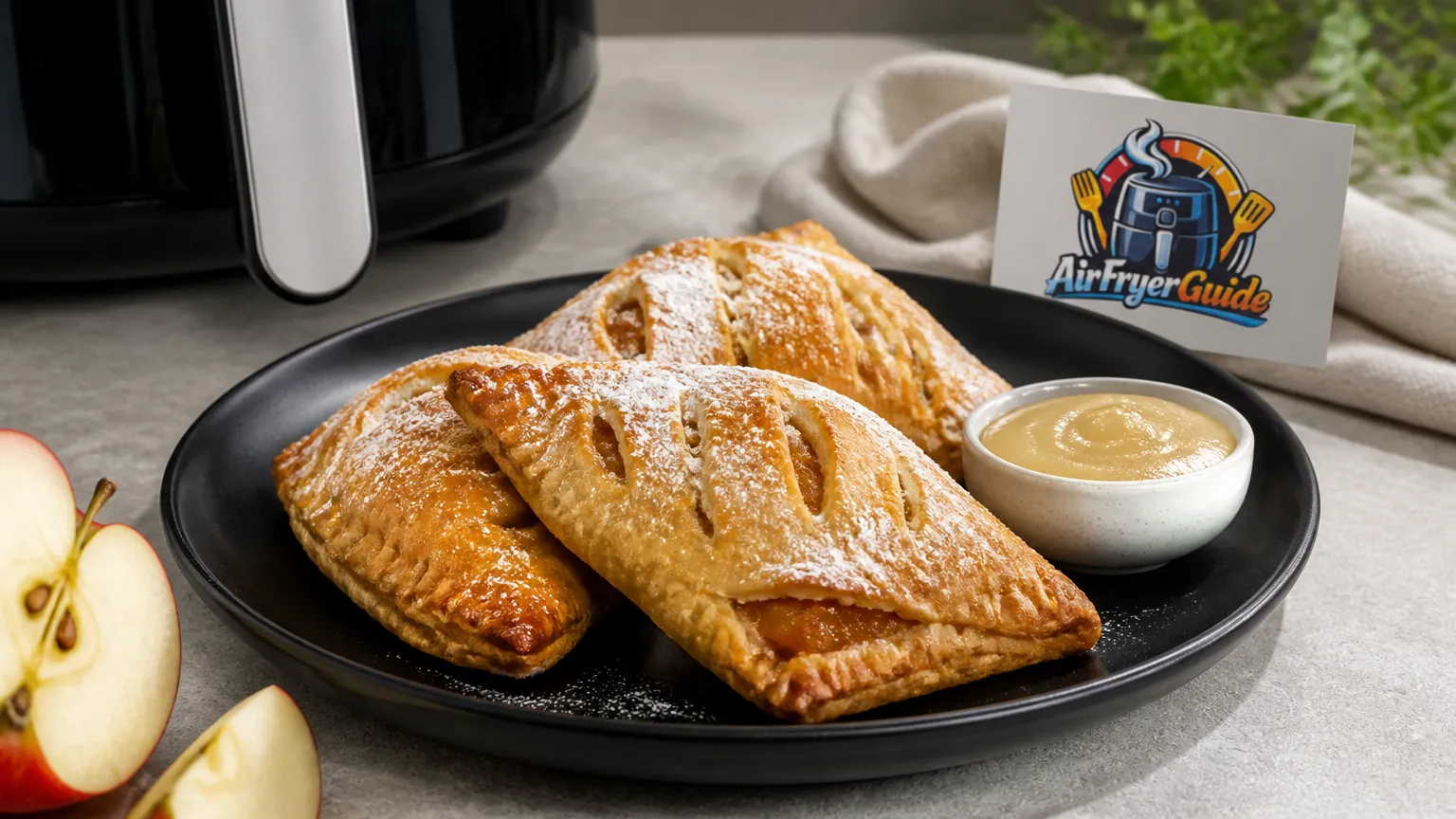 Apfeltaschen im Airfryer
