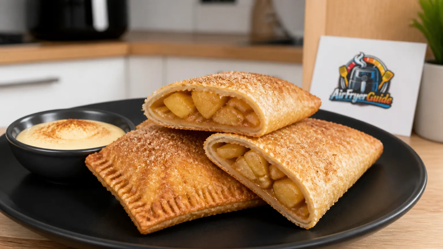 Appelflappen (Kühlware) im Airfryer