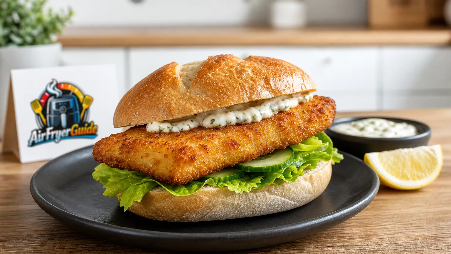 Backfischbrötchen im Airfryer