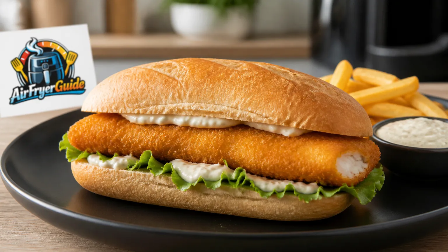 Backfischburger im Airfryer