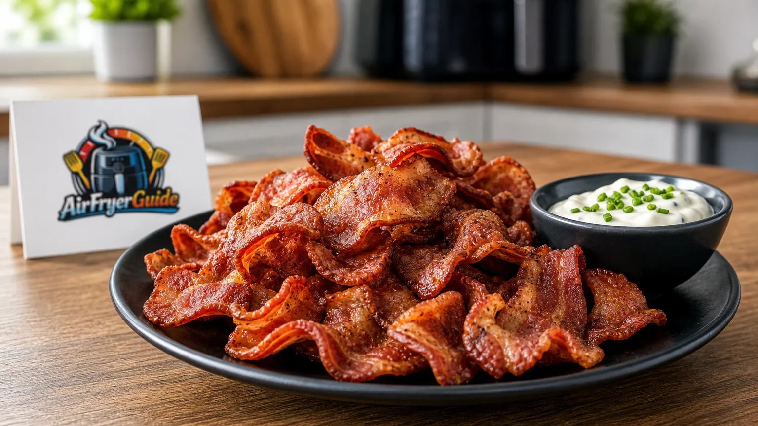 Bacon Chips im Airfryer