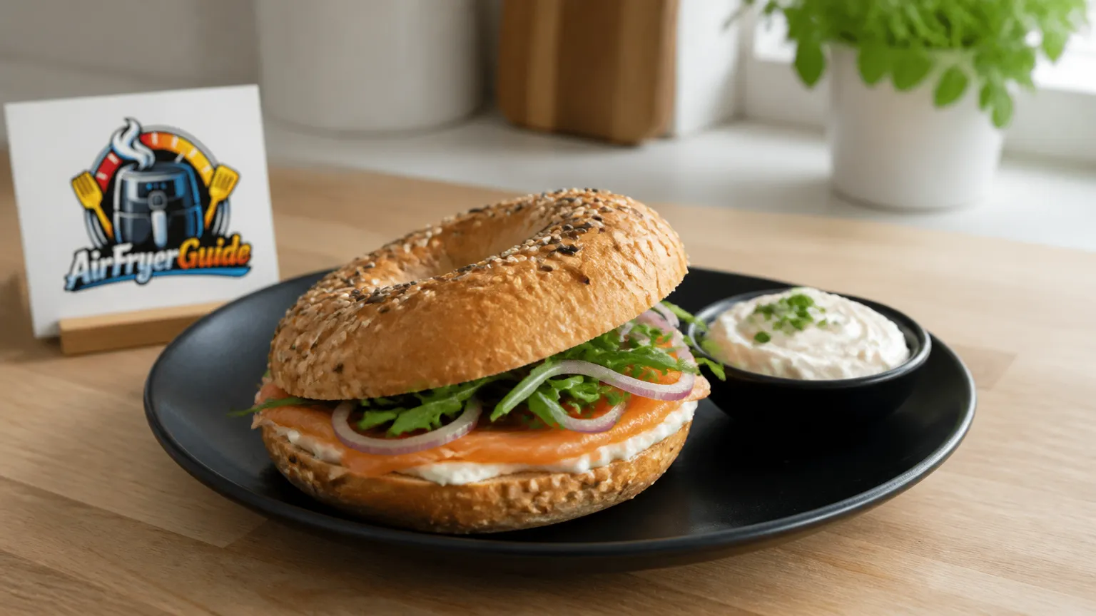 Bagel im Airfryer