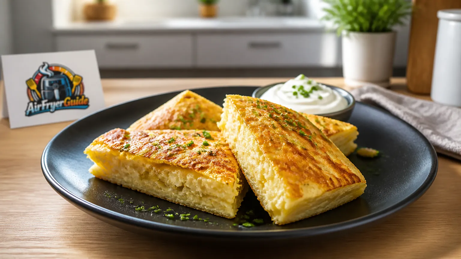 Bamkuch aufwärmen im Airfryer