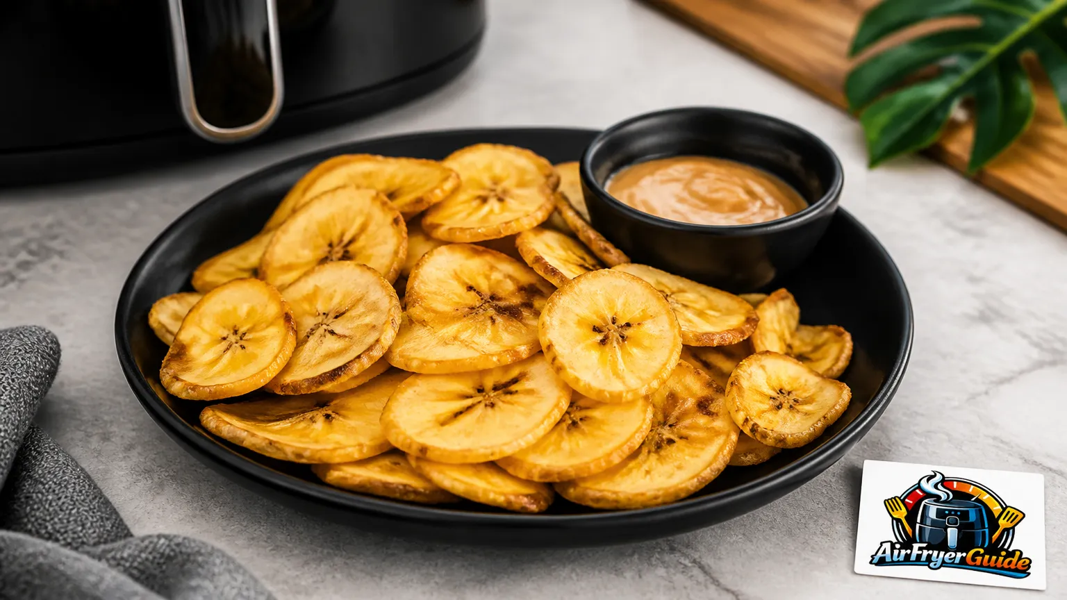 Bananenchips im Airfryer