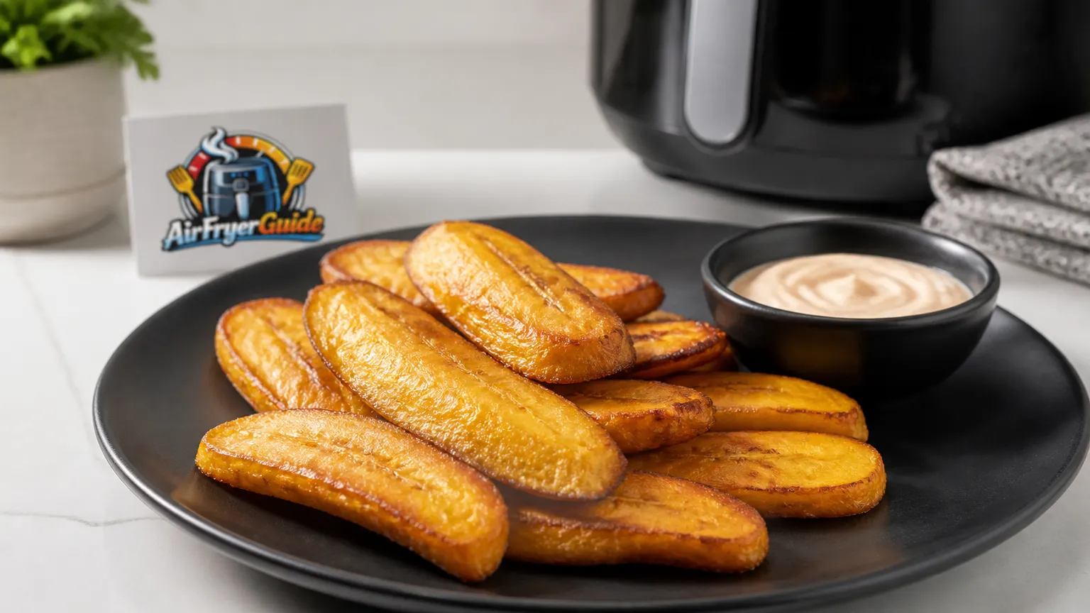 Bannann Peze im Airfryer