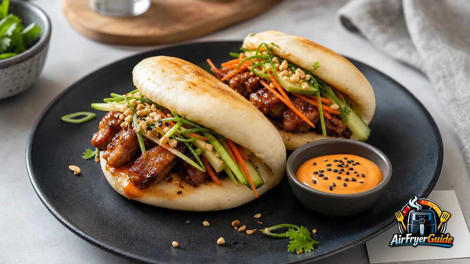 Bao Buns im Airfryer