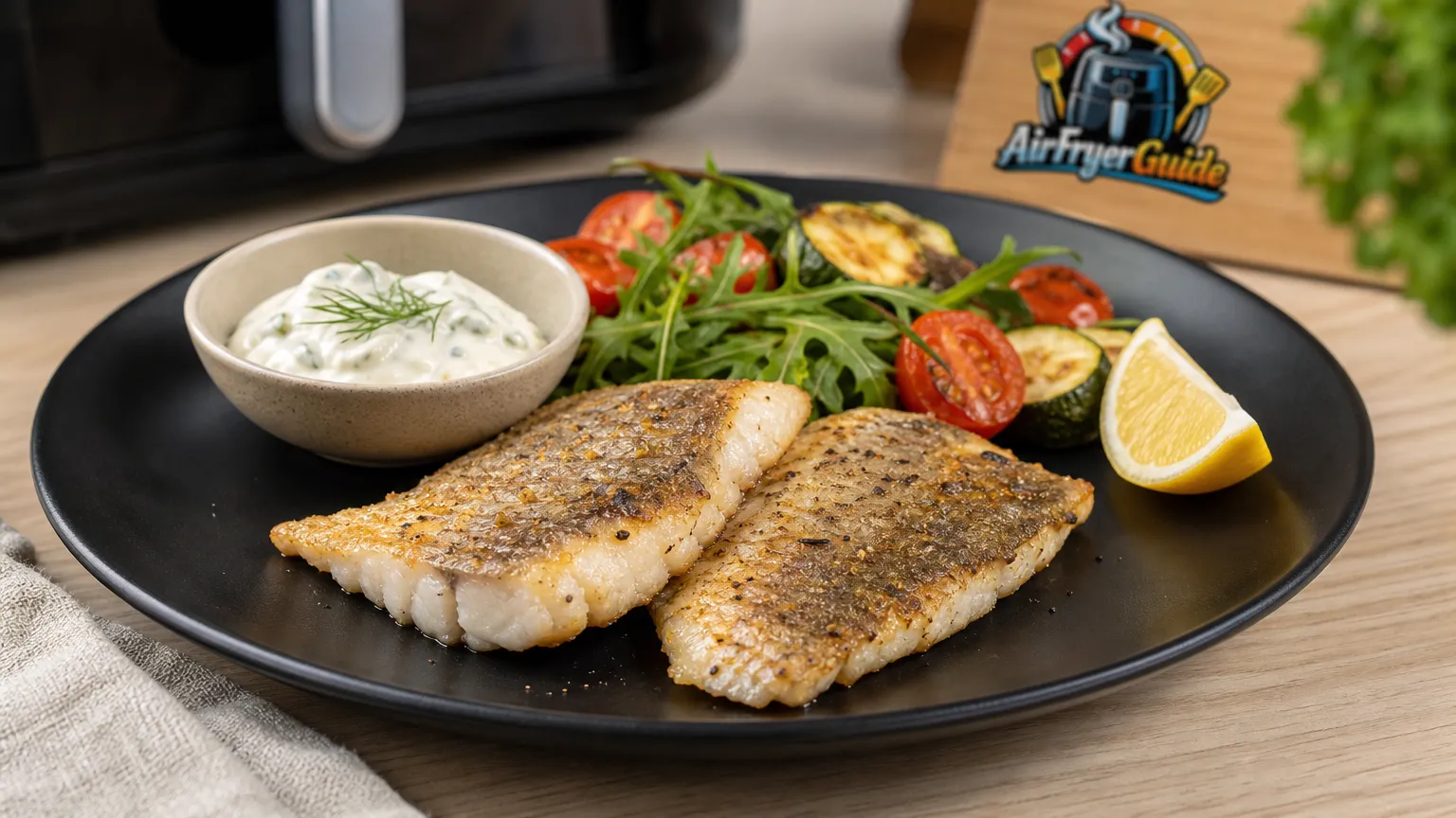 Barsch im Airfryer