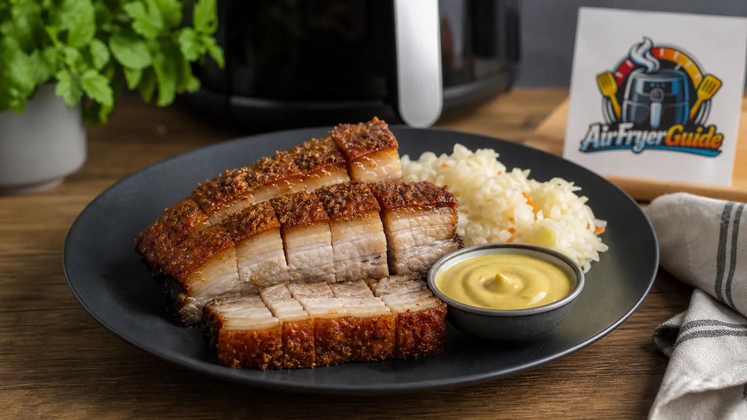 Bauchfleisch im Airfryer