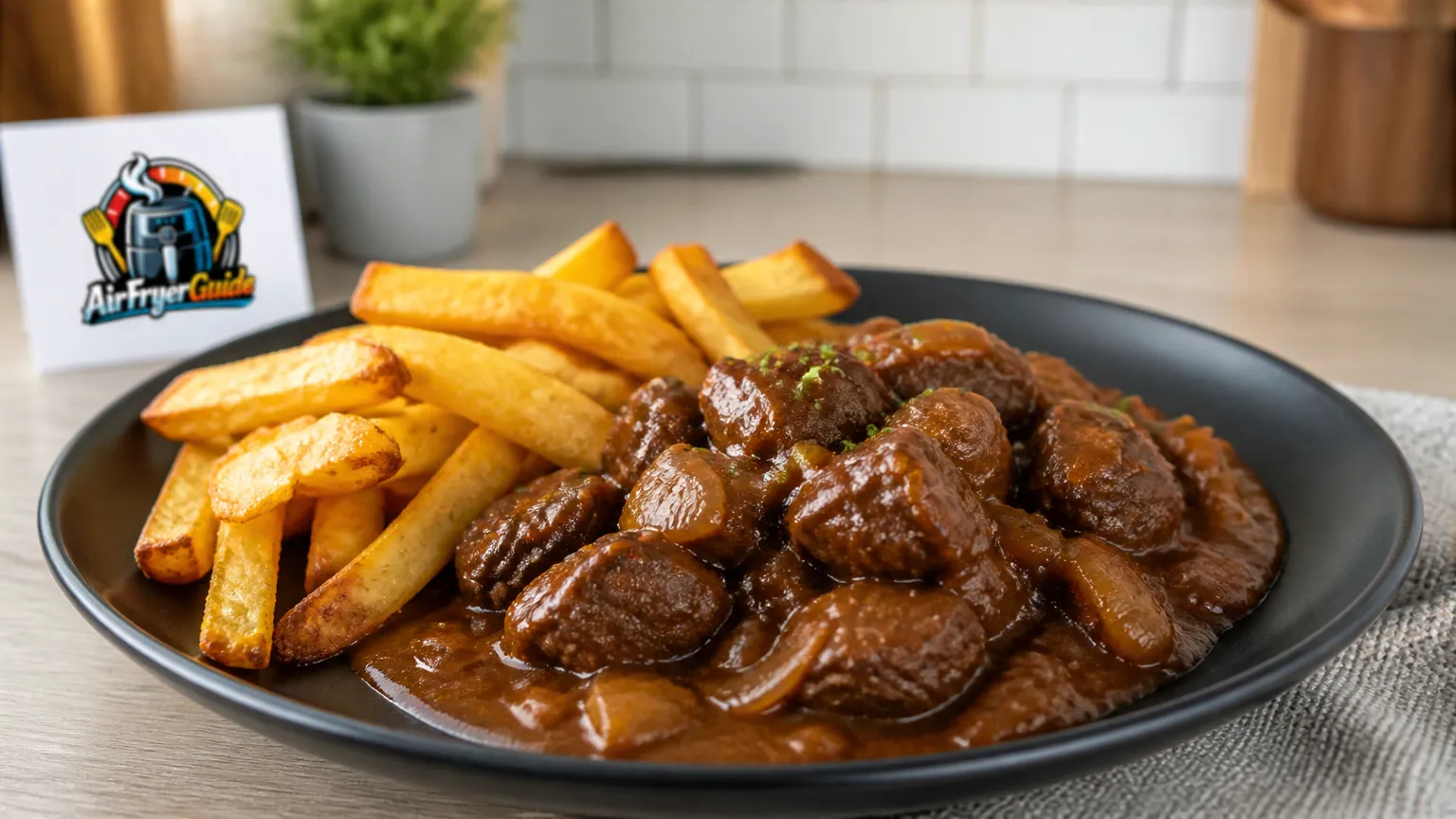 Belgisches Stoofvlees aufwärmen im Airfryer