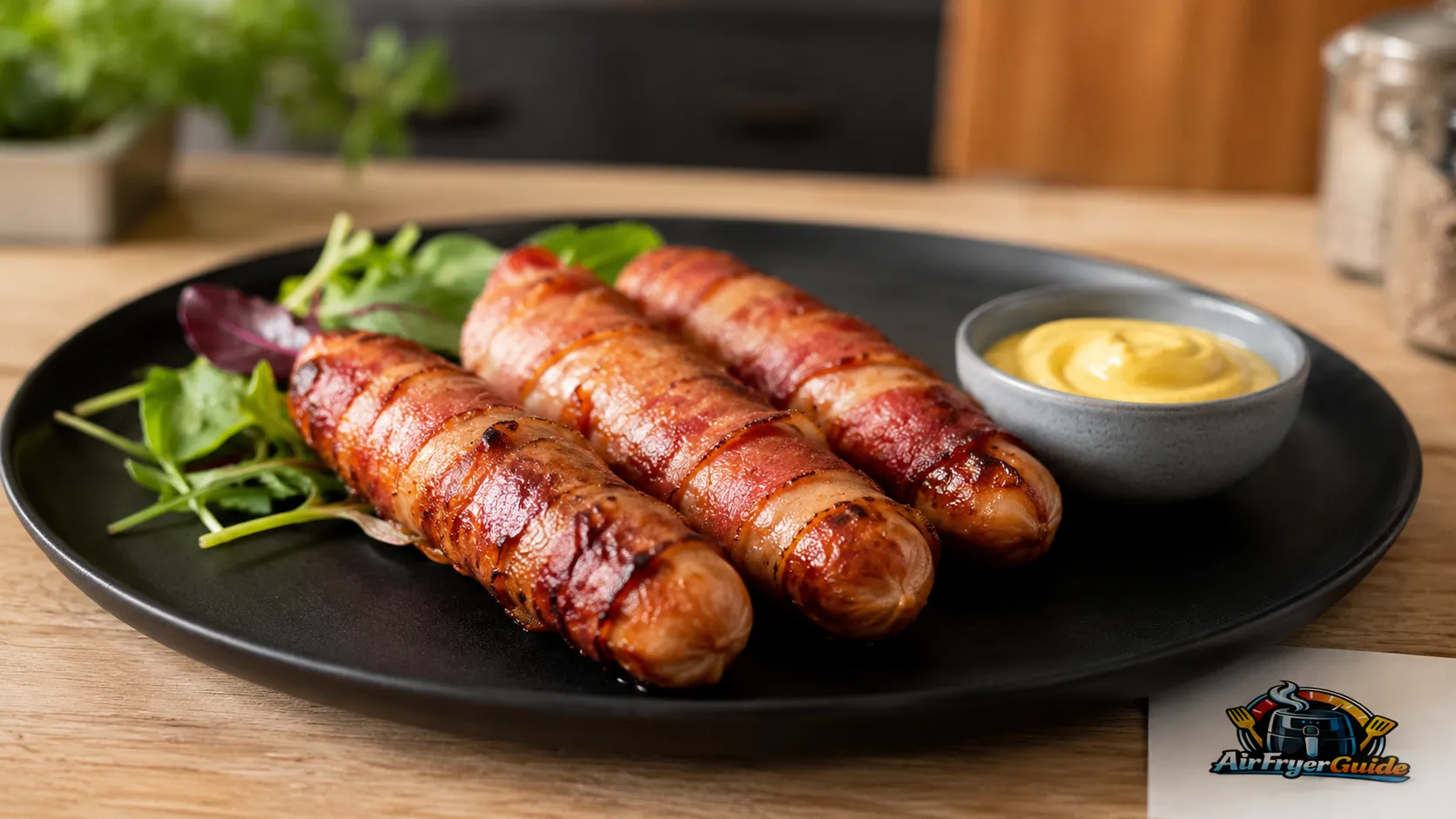 Berner Würstchen im Airfryer