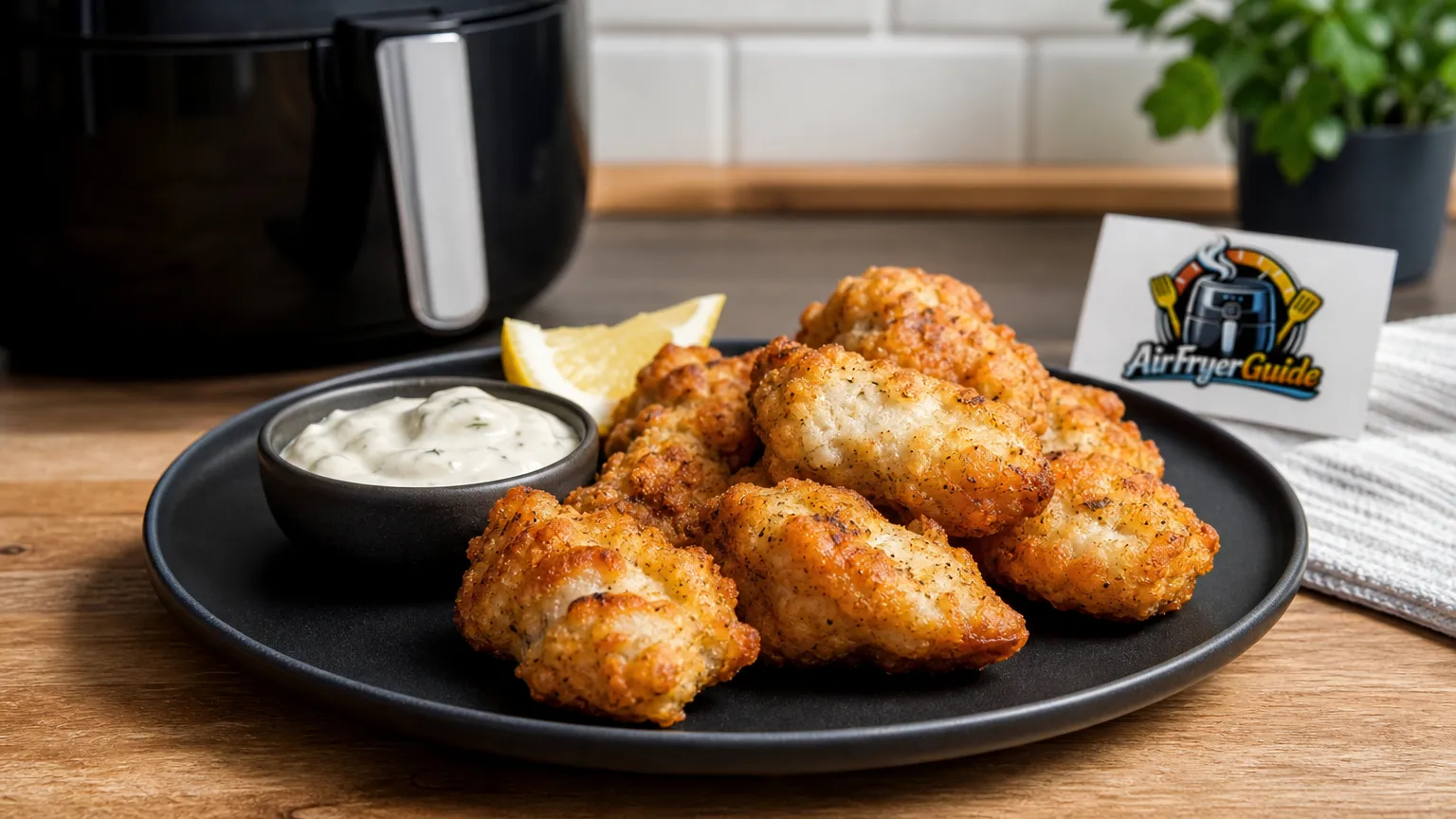 Kibbeling im Airfryer