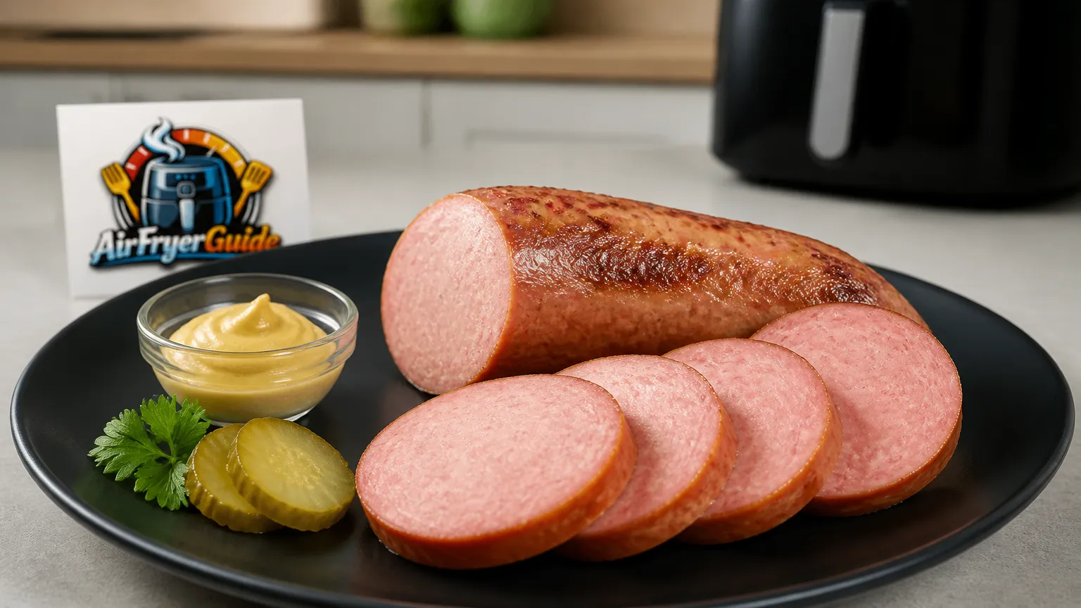Bierwurst im Airfryer