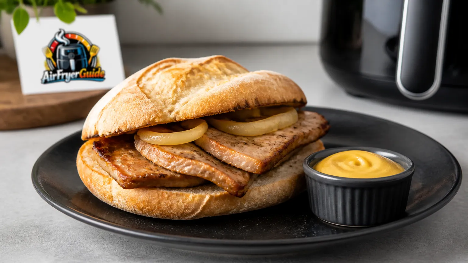 Bifana im Airfryer