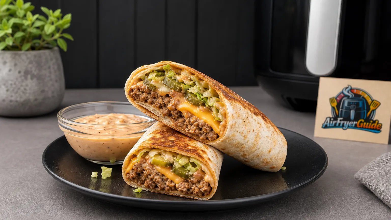 Big Mac Wrap im Airfryer