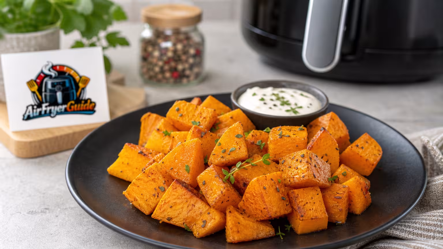 Bischofsmütze (Stücke) im Airfryer