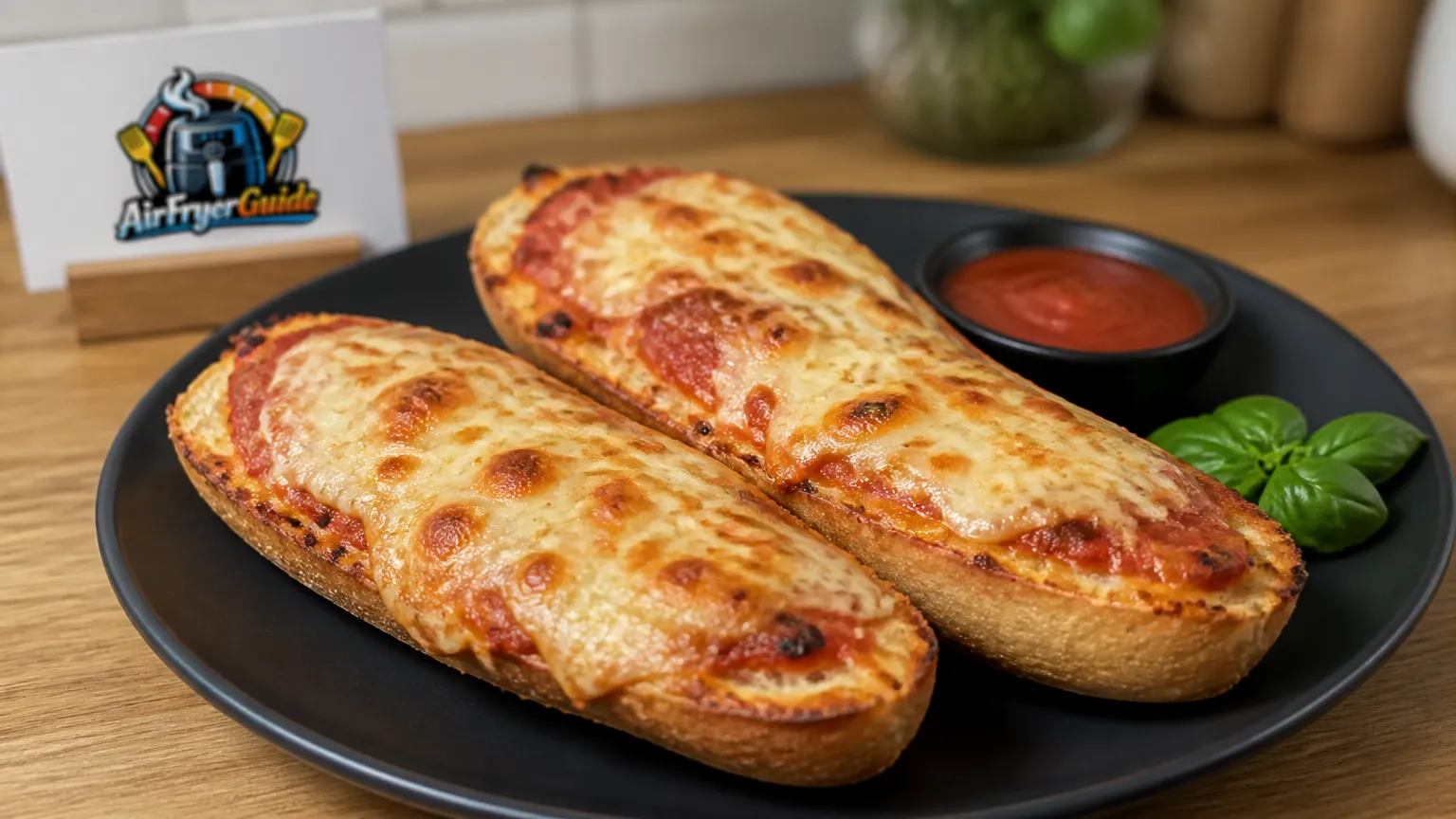 Bistro Pizza Baguette im Airfryer