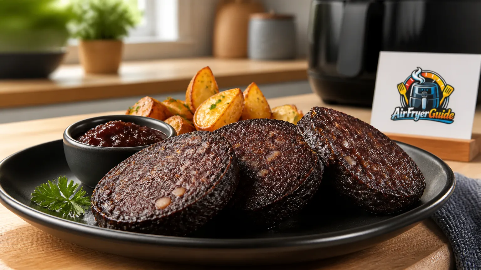 Black Pudding im Airfryer