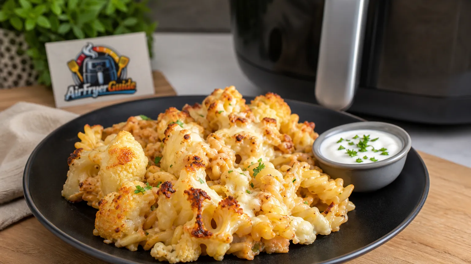Blumenkohl Auflauf im Airfryer