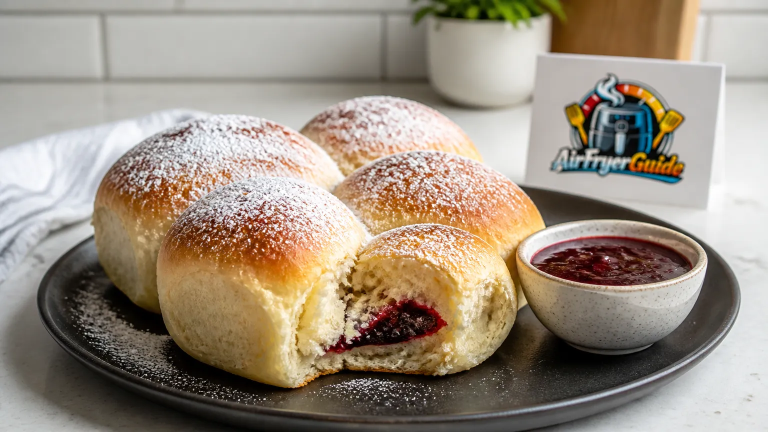 Böhmische Buchty im Airfryer