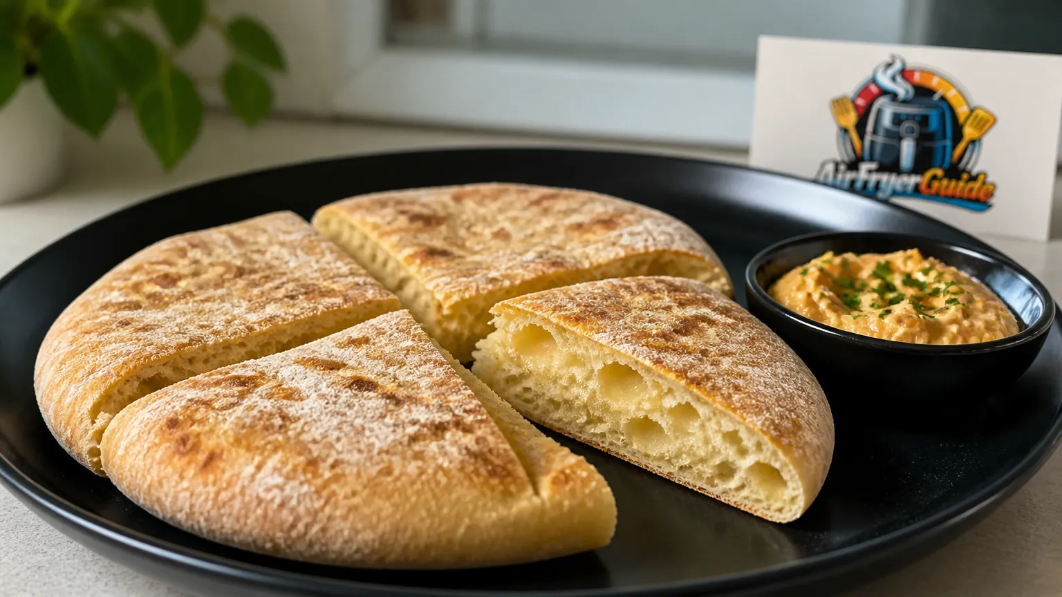 Bolo do Caco aufwärmen im Airfryer