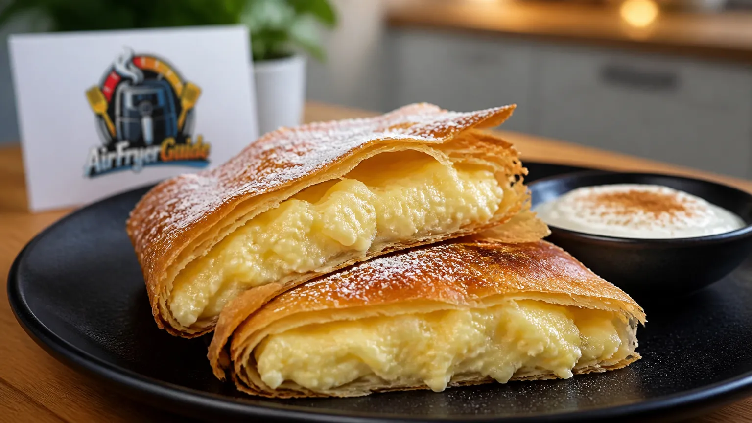 Bougatsa aufwärmen im Airfryer
