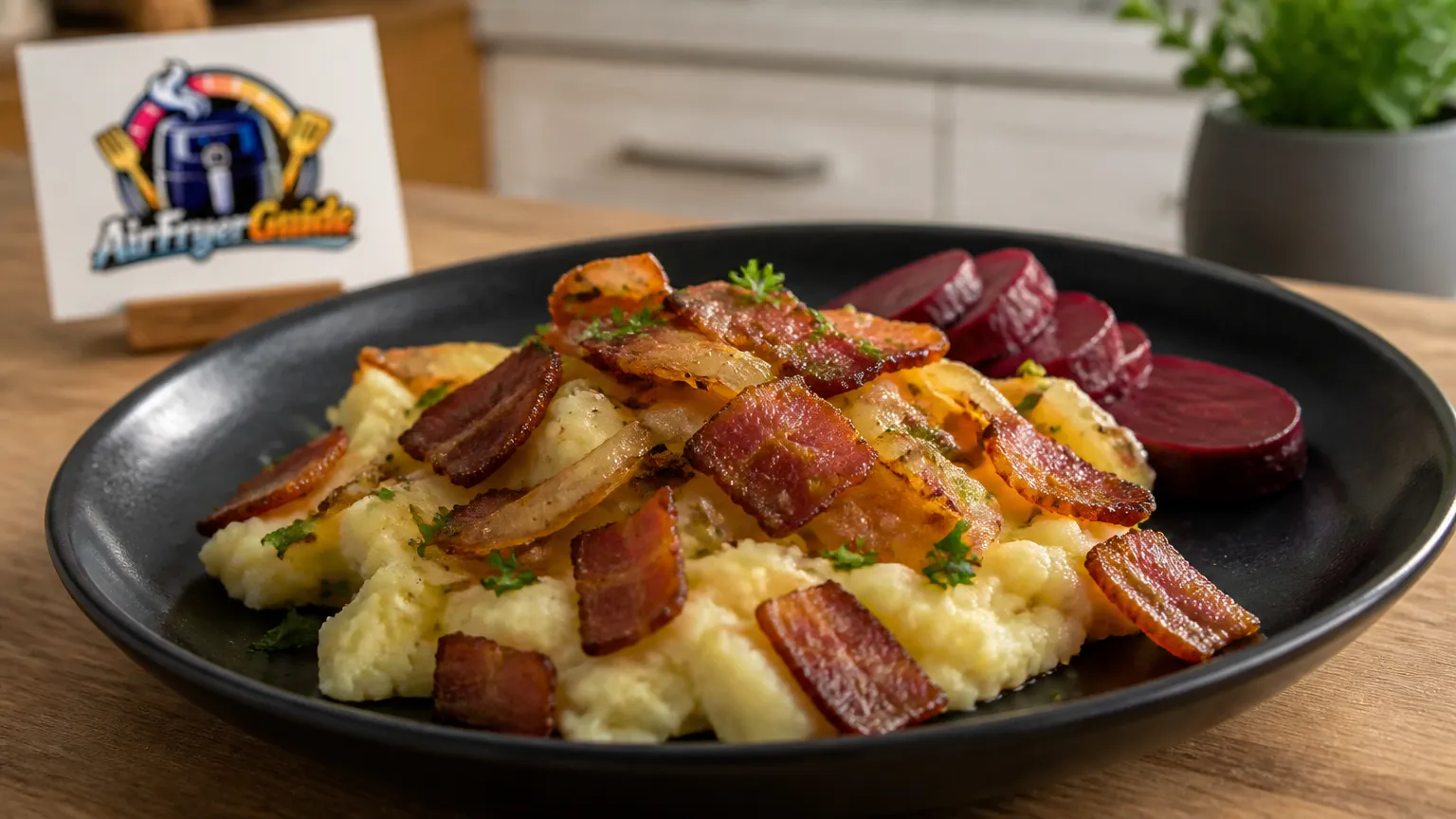 Brændende Kærlighed aufwärmen im Airfryer