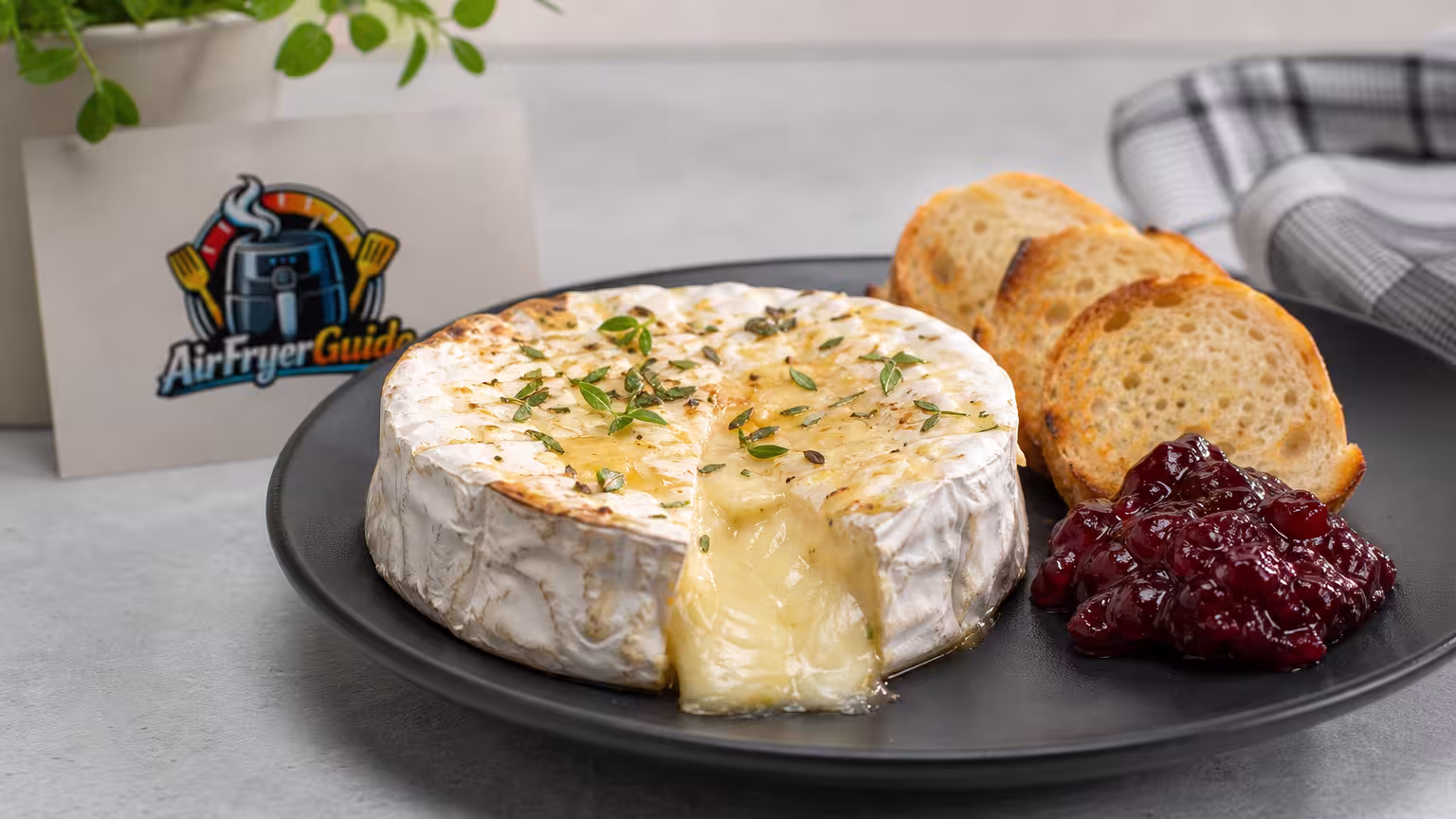 Brie im Airfryer