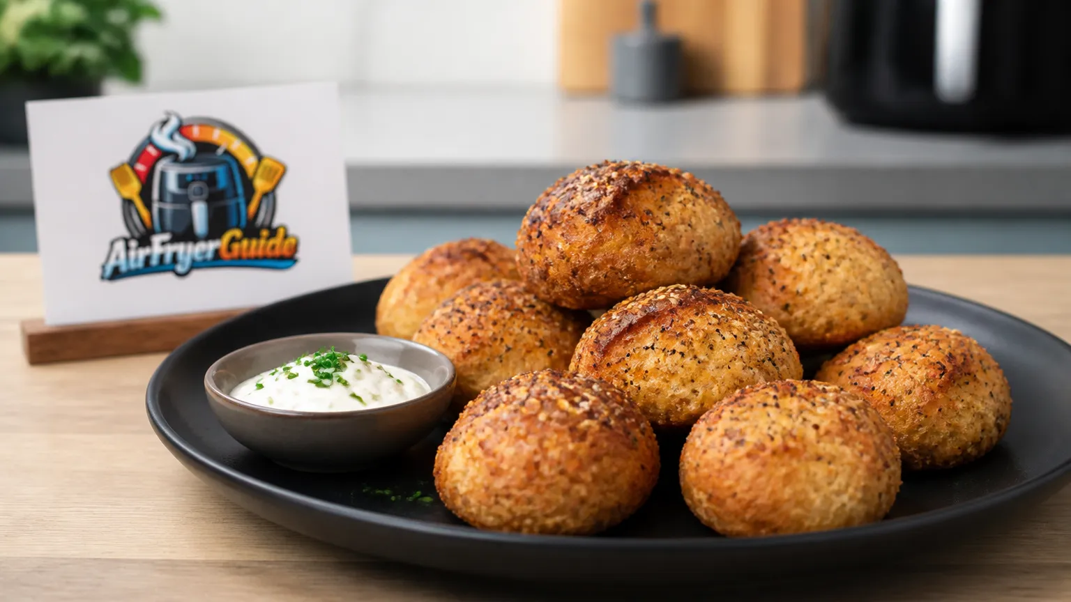 Brötchenkonfekt im Airfryer