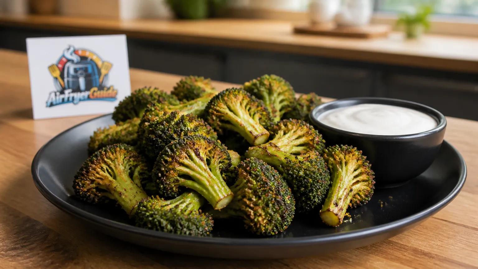 Brokkoli frittiert im Airfryer