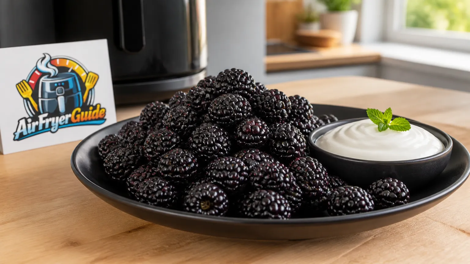 Brombeeren im Airfryer