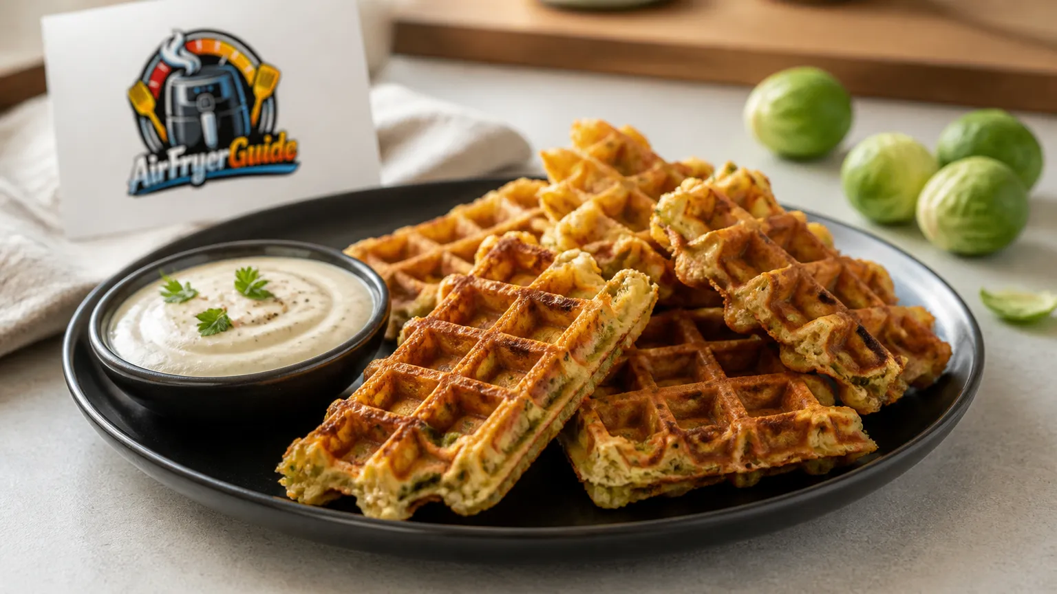 Brüsseler Waffeln (TK) im Airfryer