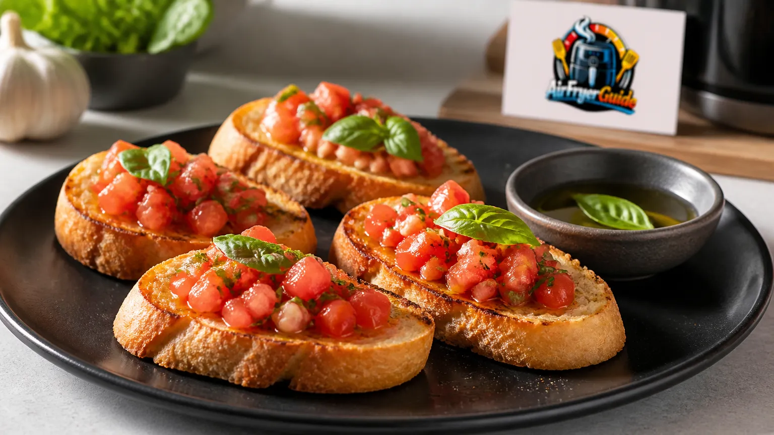 Bruschetta im Airfryer