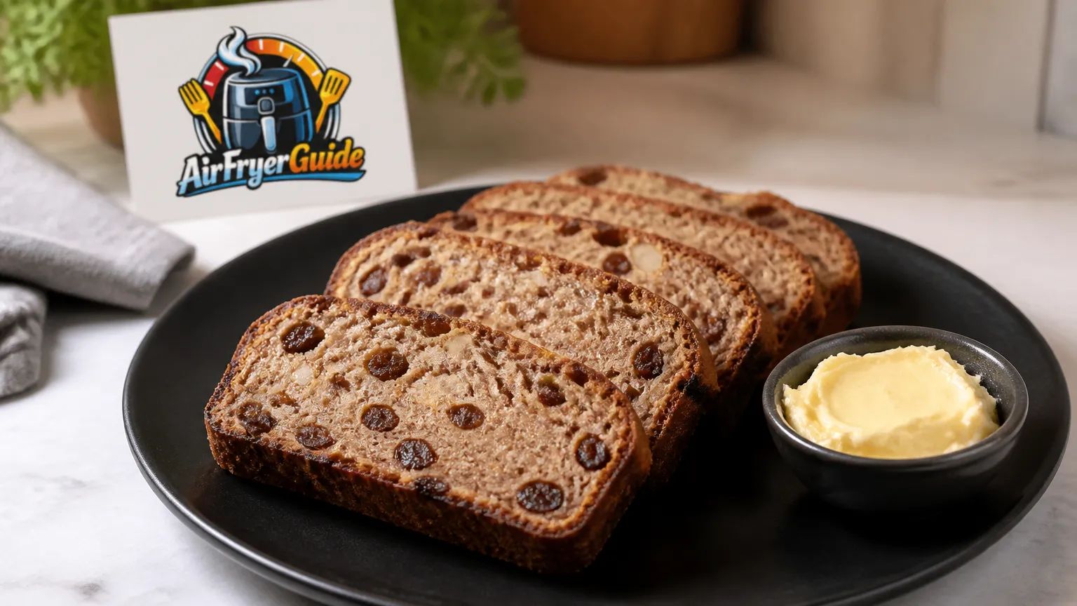 Bündner Birnbrot im Airfryer