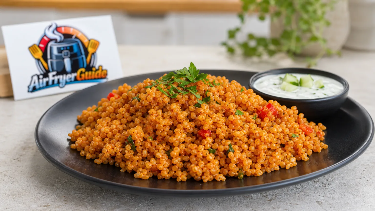 Bulgur im Airfryer