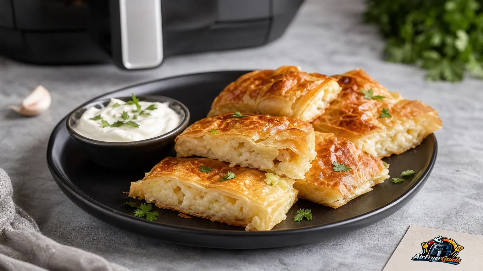 Börek im Airfryer