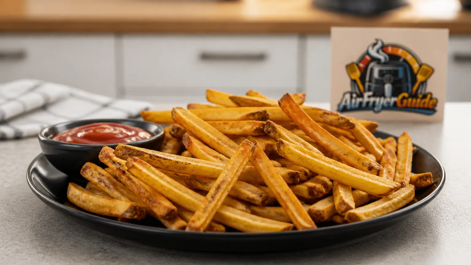 Burger Fries (TK) im Airfryer