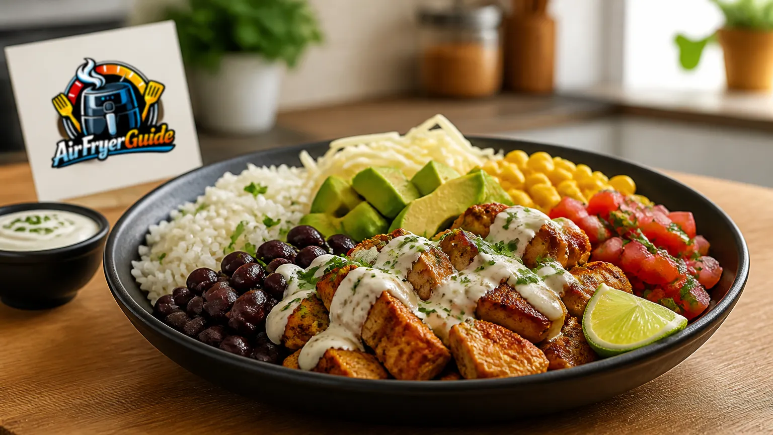 Burrito Bowl im Airfryer