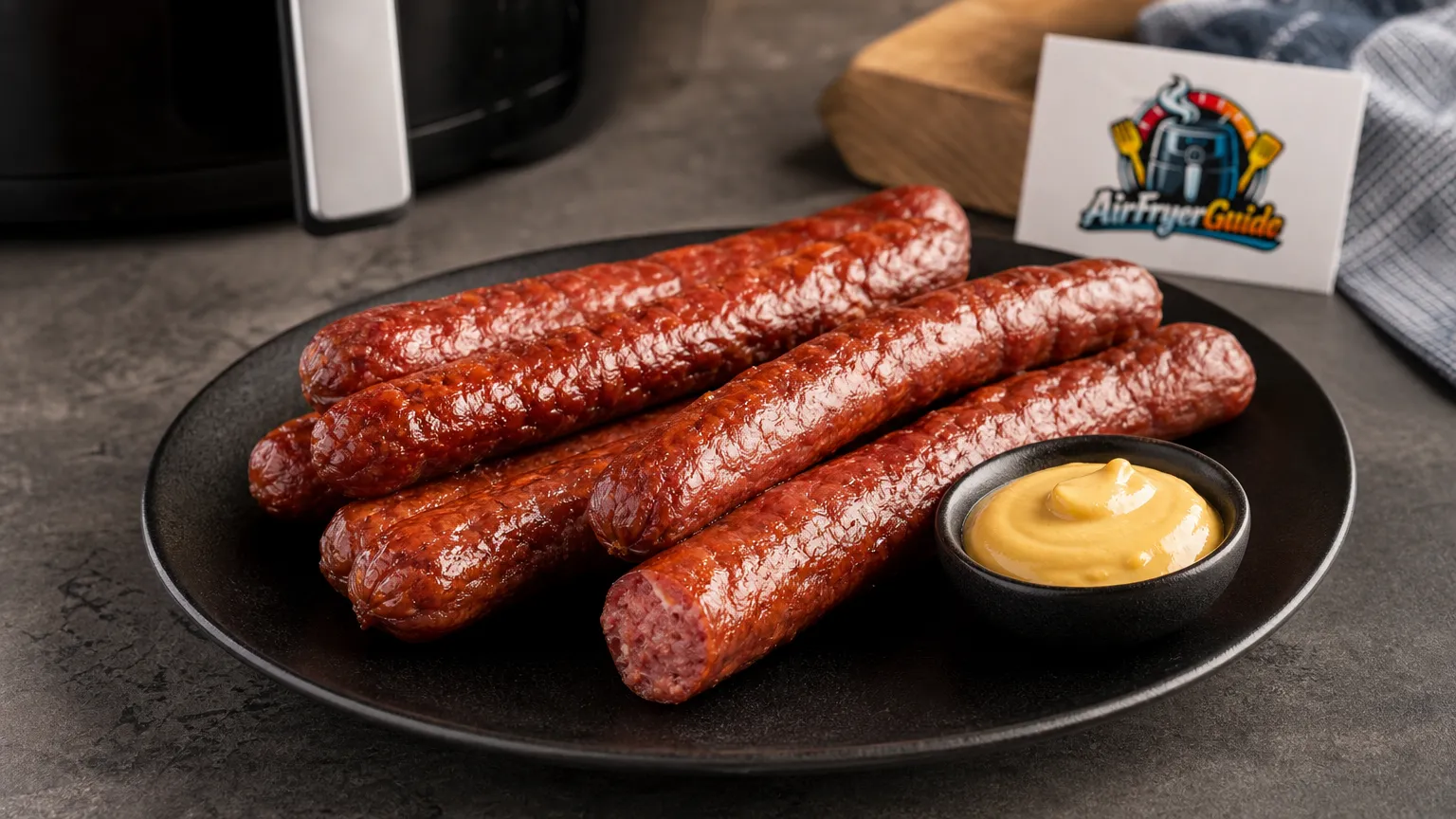 Cabanossi im Airfryer