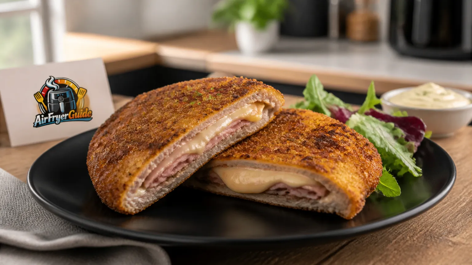 Cachopo im Airfryer