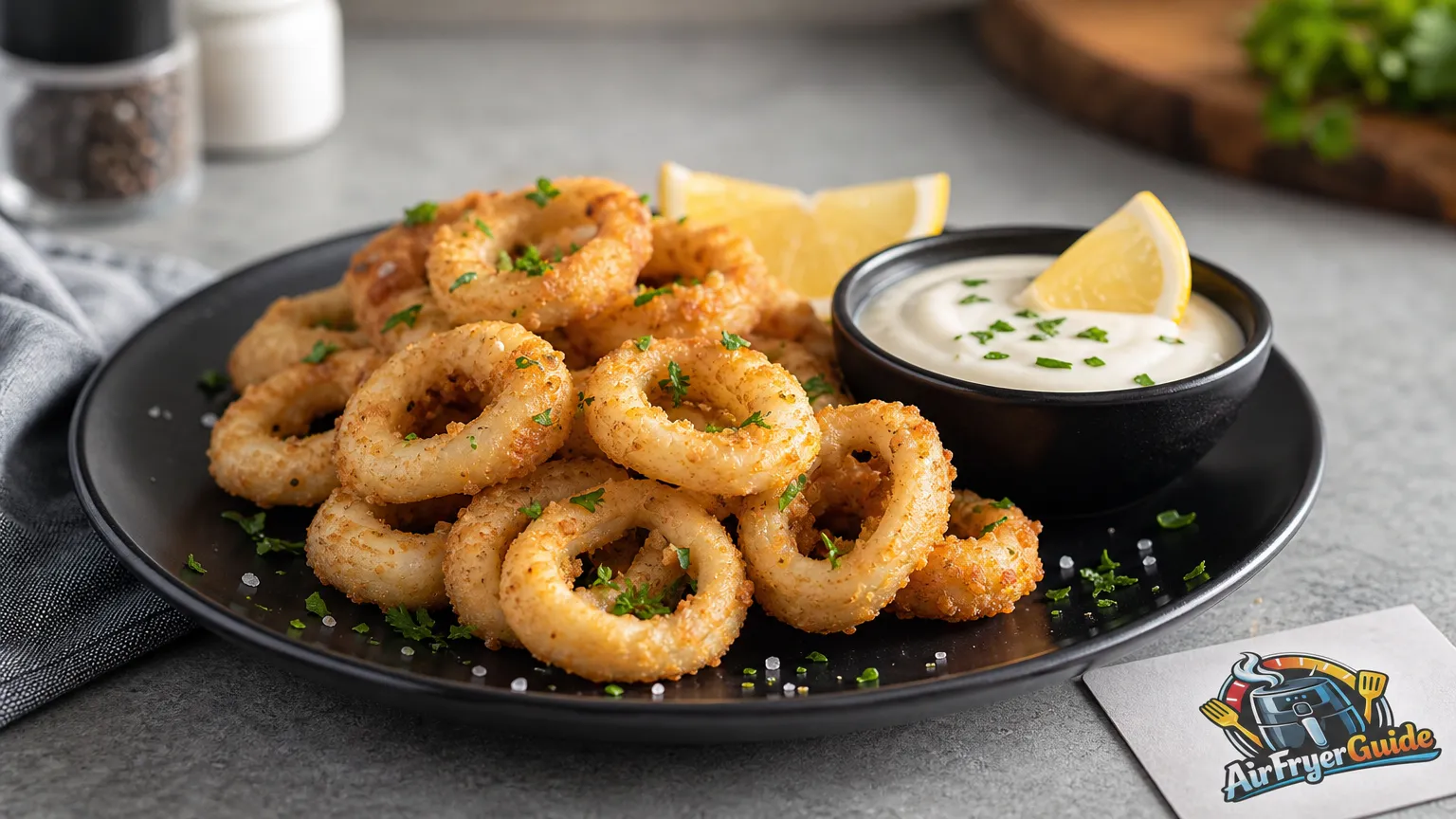 Calamaris im Airfryer